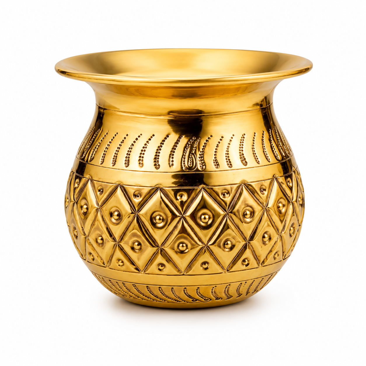 Elegant Brass Lutiya B105 - Image 2