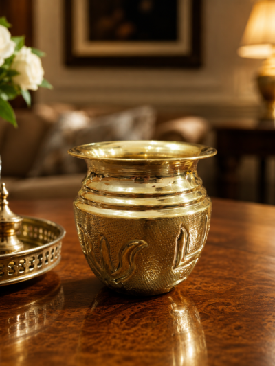 Elegant Brass Lutiya B108