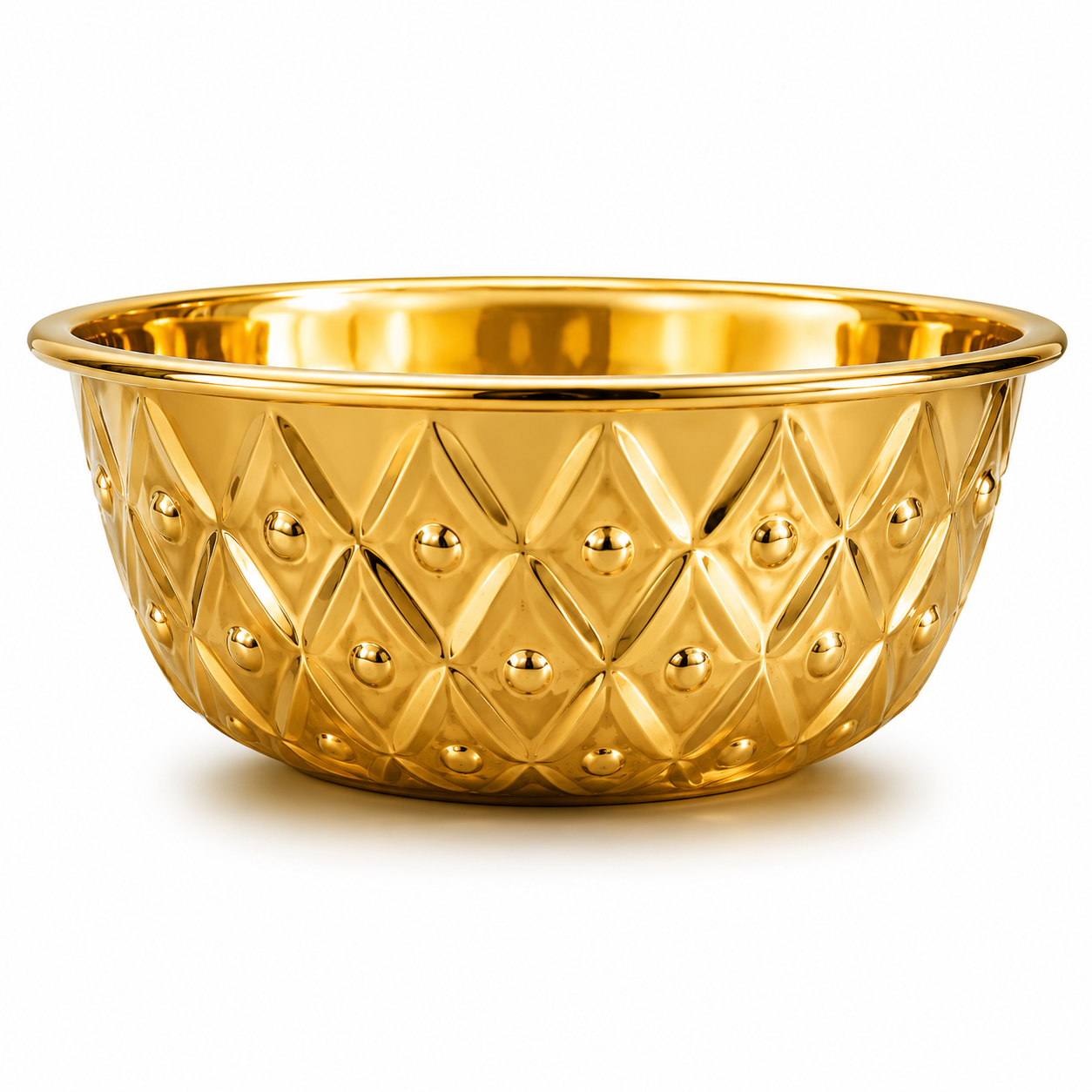 Elegant Brass Bowl B115 - Image 2