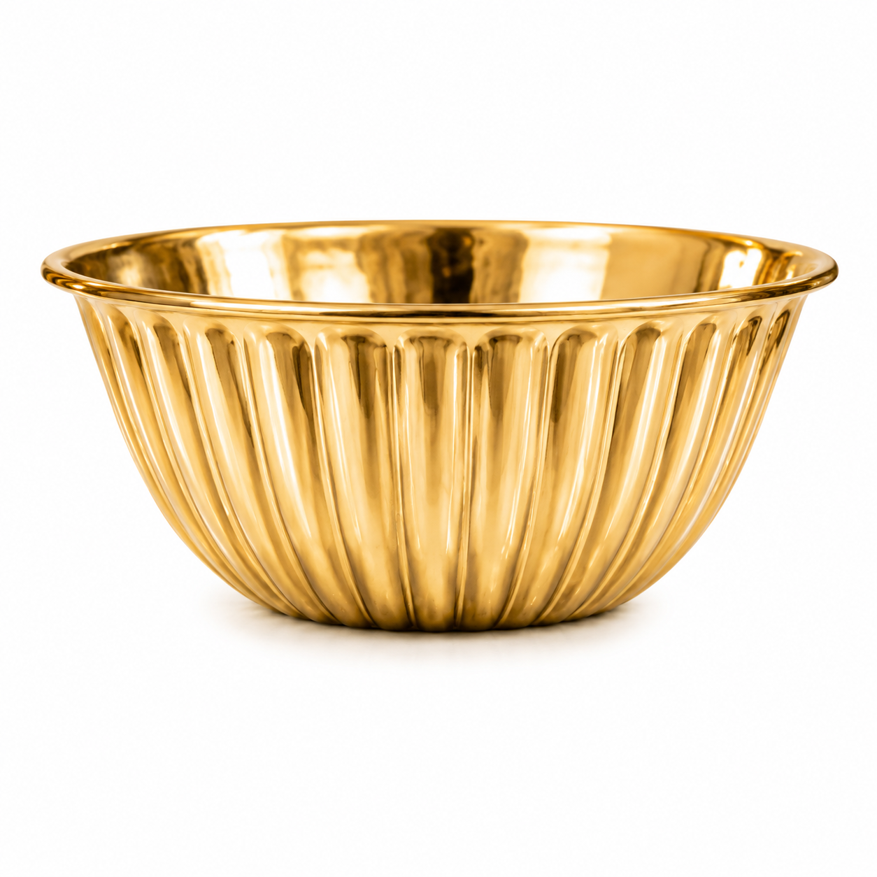 Elegant Brass Bowl B117 - Image 2