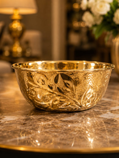 Elegant Brass Bowl B118