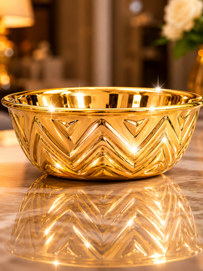 Elegant Brass Bowl B119