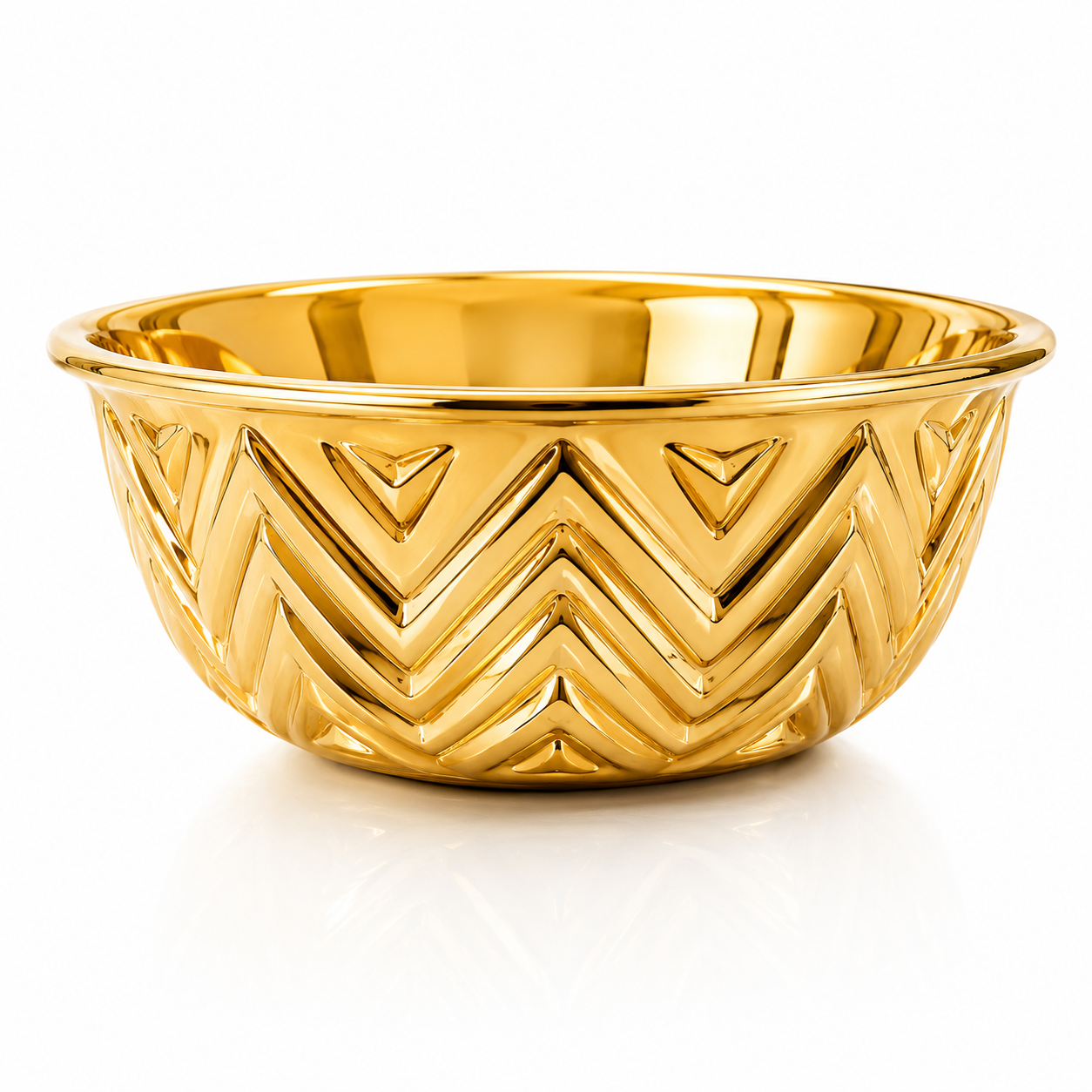 Elegant Brass Bowl B119 - Image 2