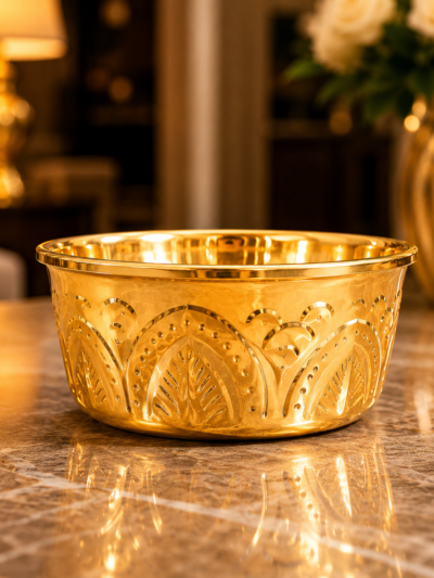 Elegant Brass Bowl B122