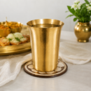 Elegant Brass Glass B111