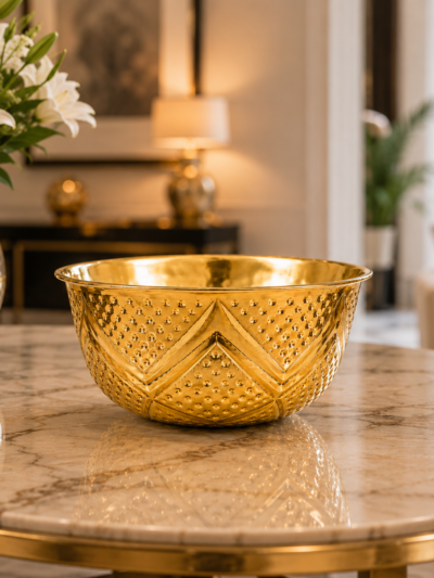 Elegant Brass Bowl B112