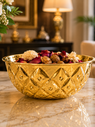 Elegant Brass Bowl B114
