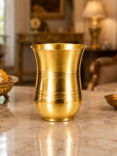 Elegant Brass Glass B230