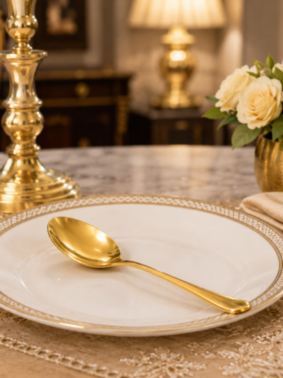 Brass cutlery