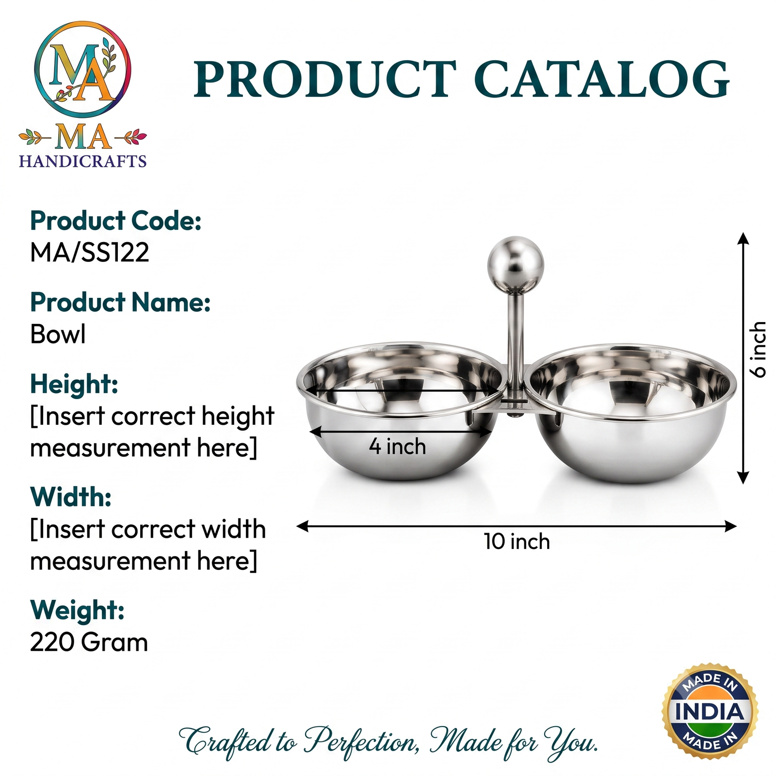 Stainless Steel Bowl - Image 2
